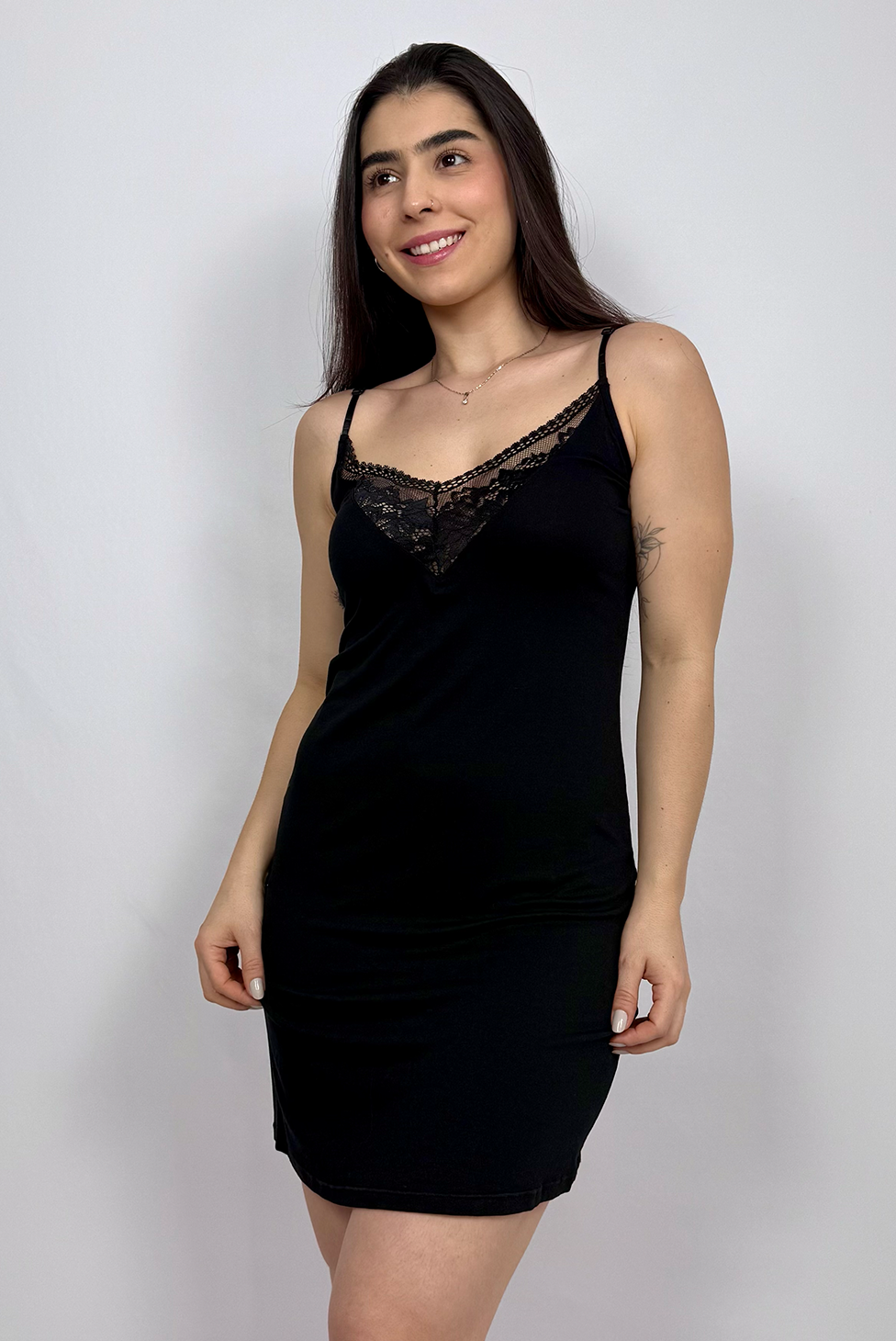 Camisola Malha com Renda