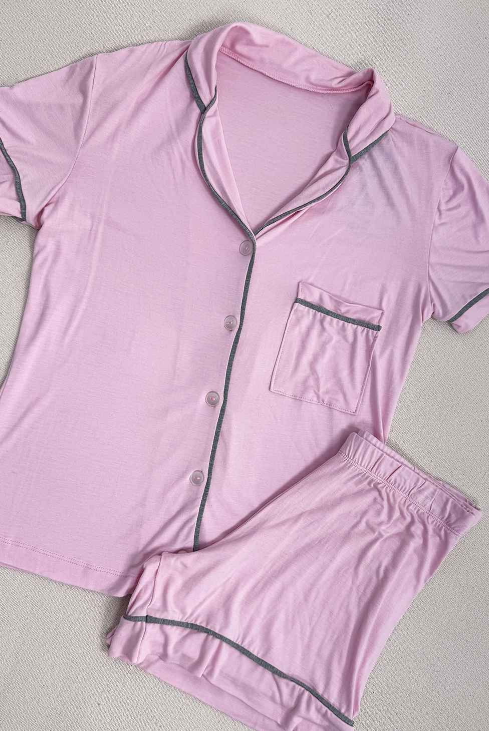 Pijama Americano Curto sem Renda