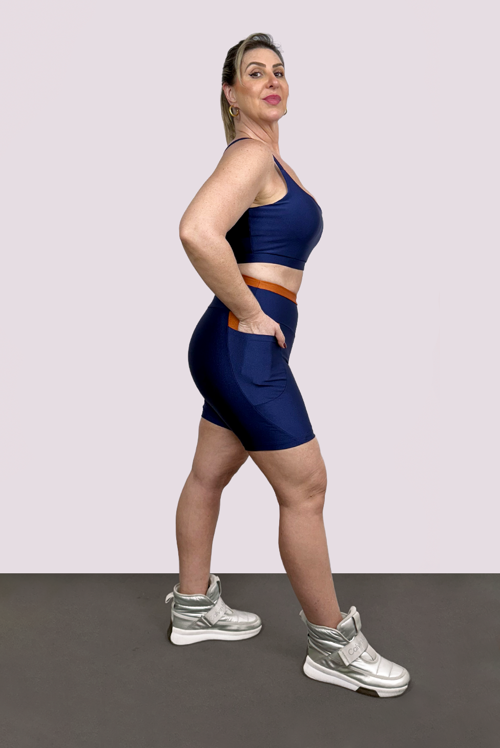 Short Cirrê com Bolso