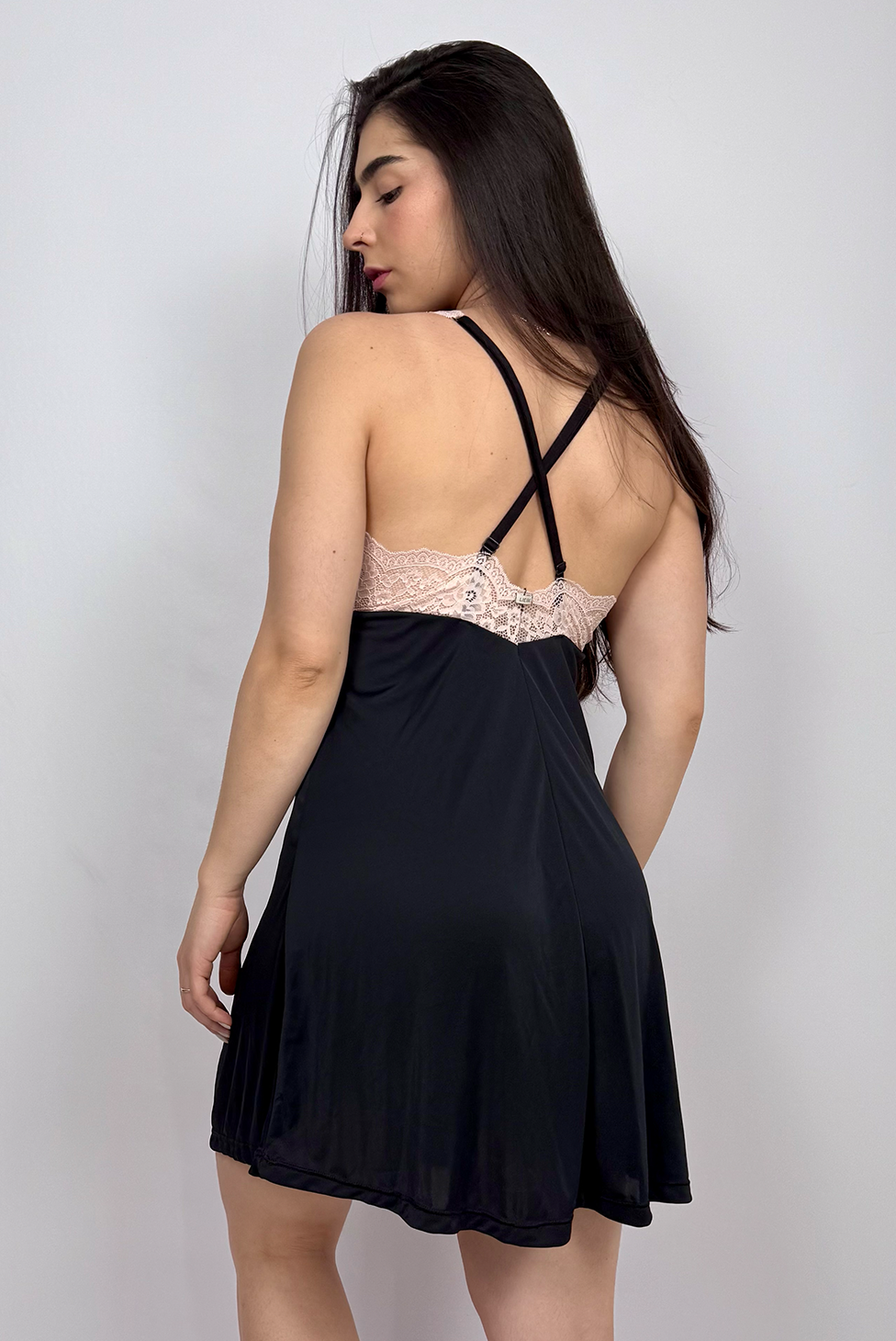 Camisola Liganete com Renda