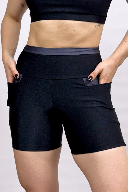 Short Cirrê com Bolso