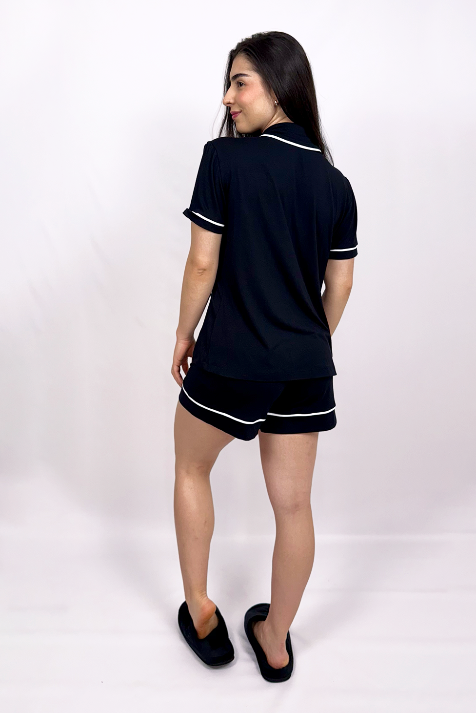 Pijama Americano Curto sem Renda
