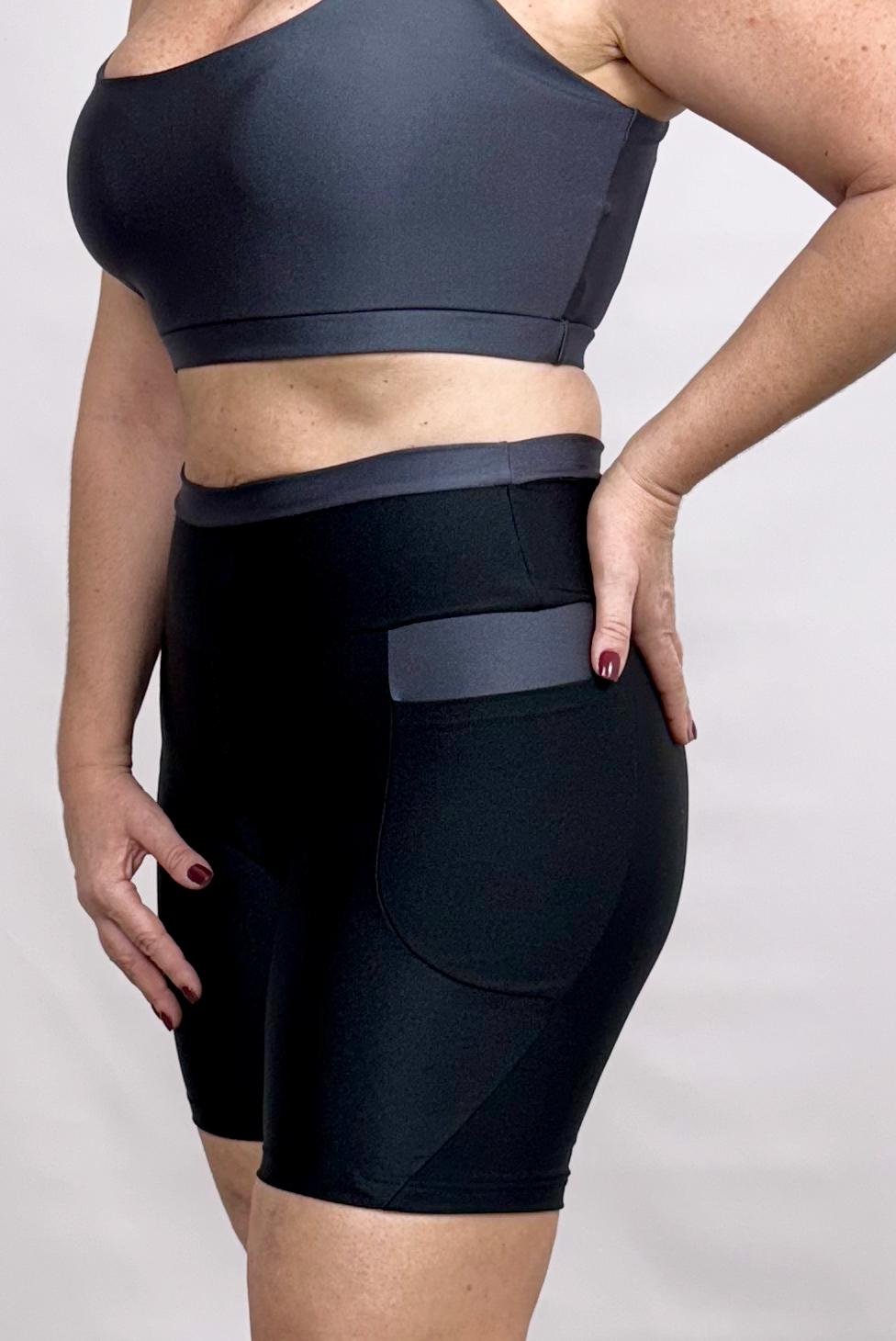 Short Cirrê com Bolso