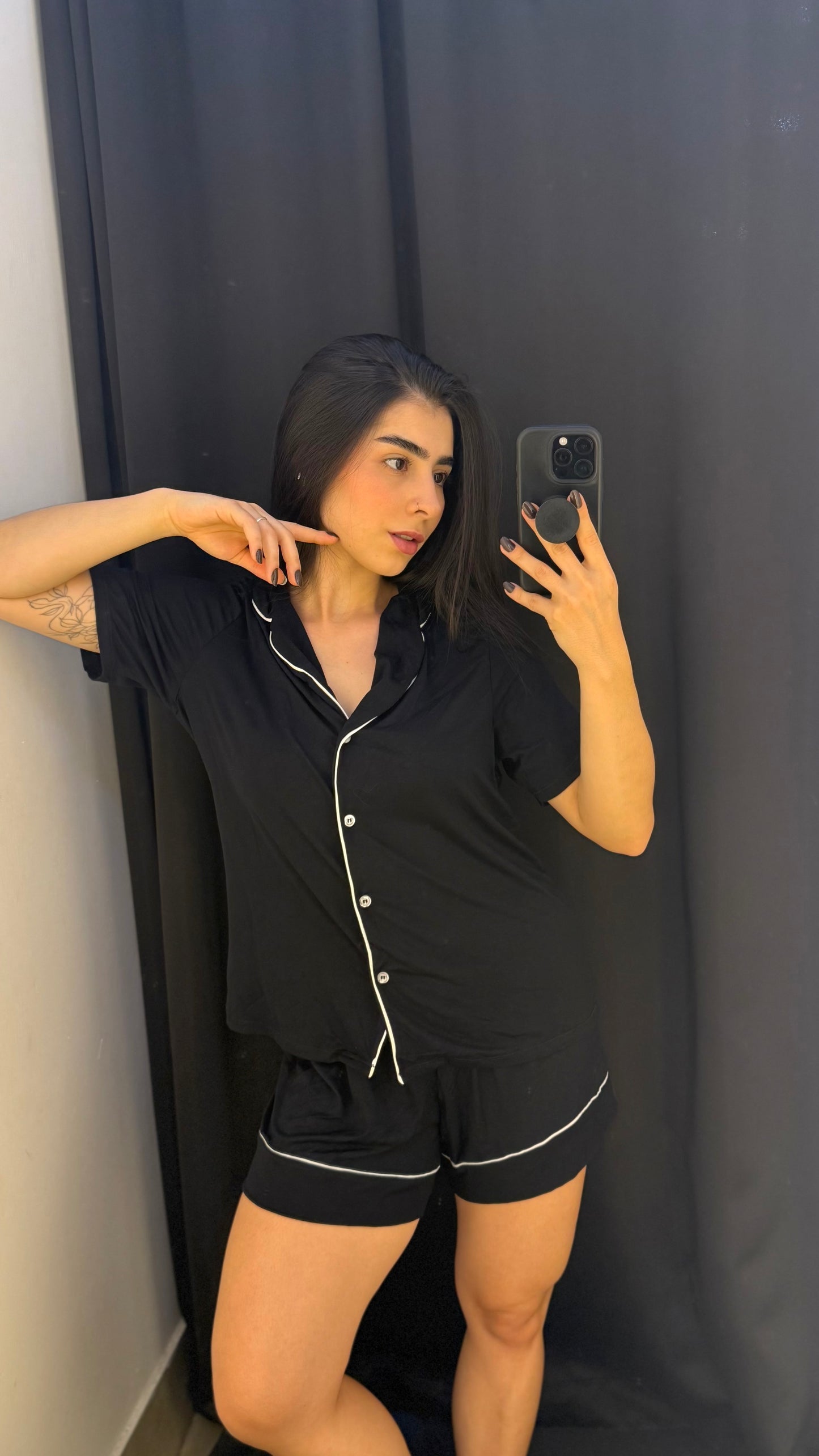 Pijama Americano Curto Malha - R136213