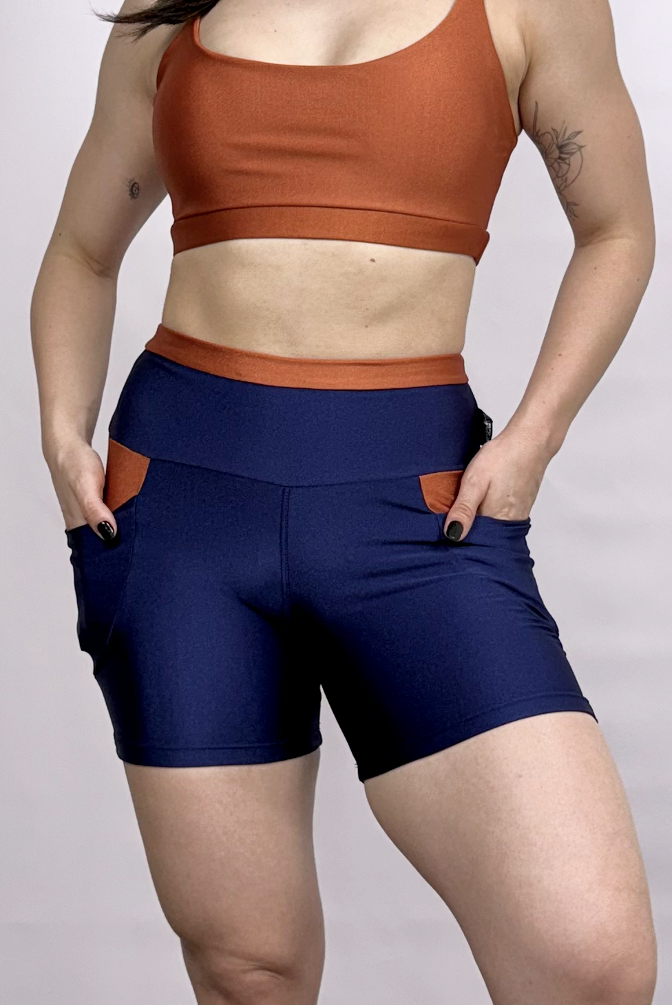 Short Cirrê com Bolso