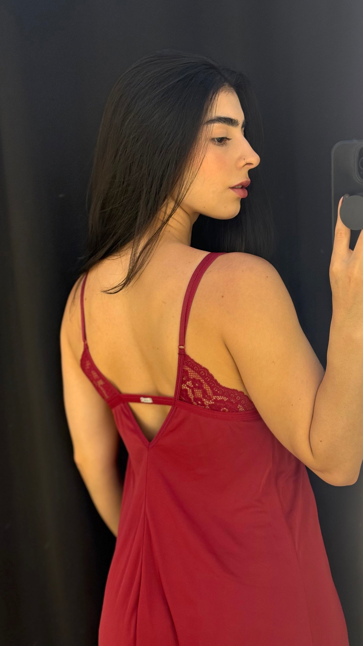 Camisola Busto Rendado com Bojo - R136120