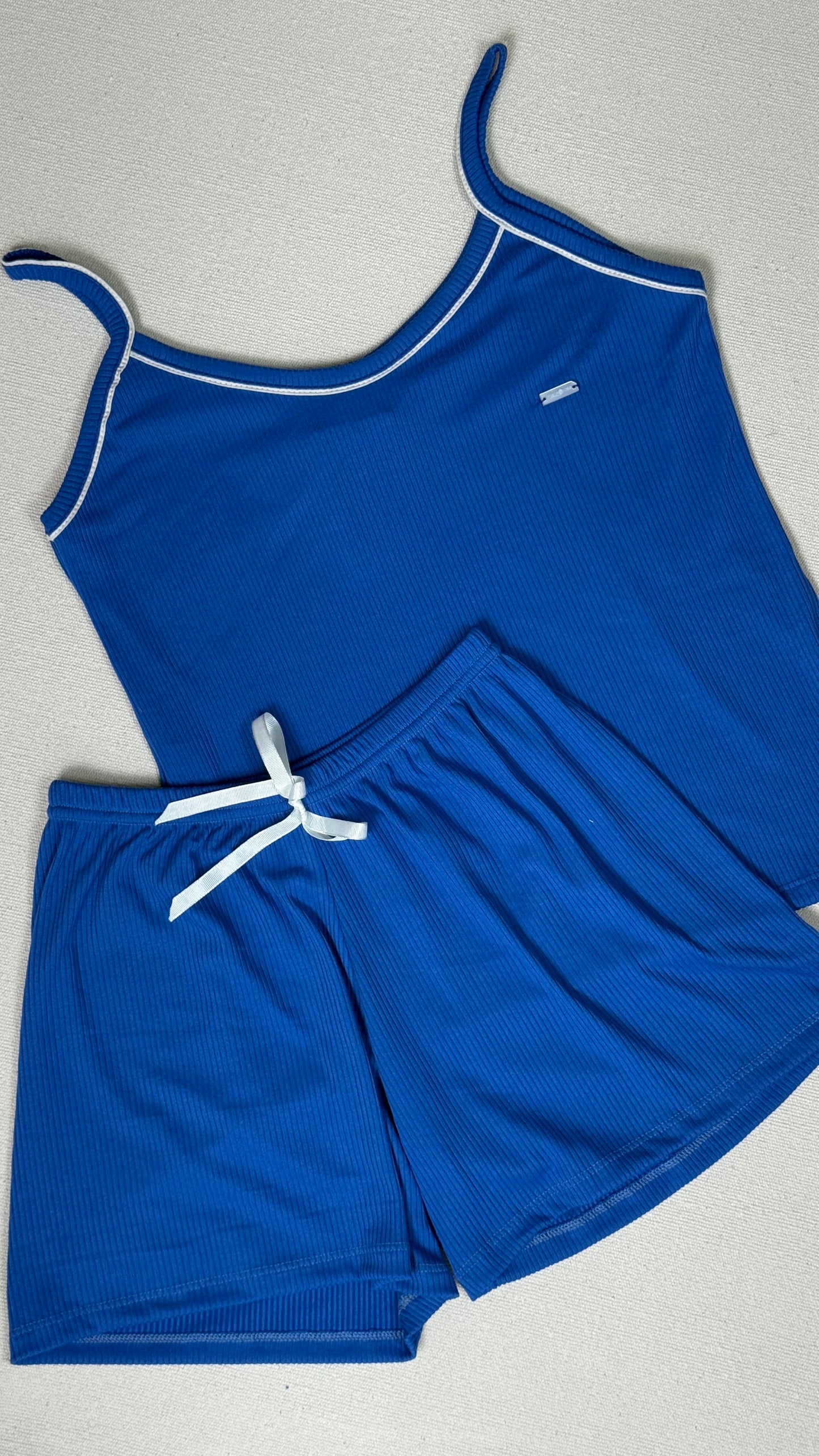 Pijama Malha Canelada Alcinha - R2192