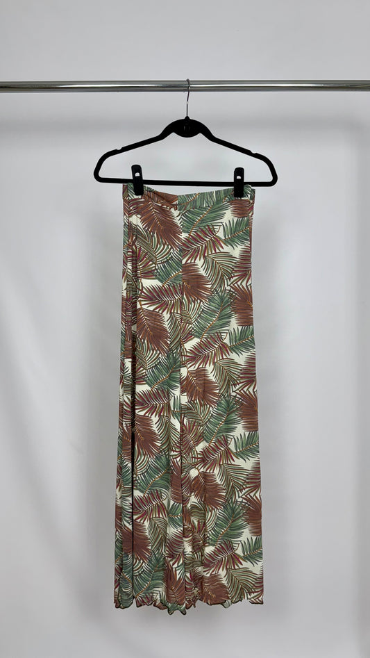 Calça Pantalona Envelope Estampada - R448