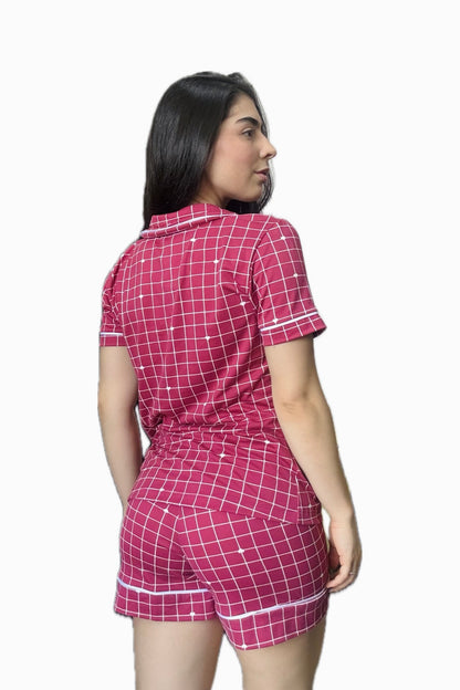 Pijama Americano Curto sem Renda