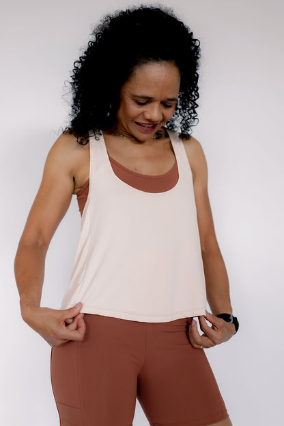 Blusa Semi Cropped