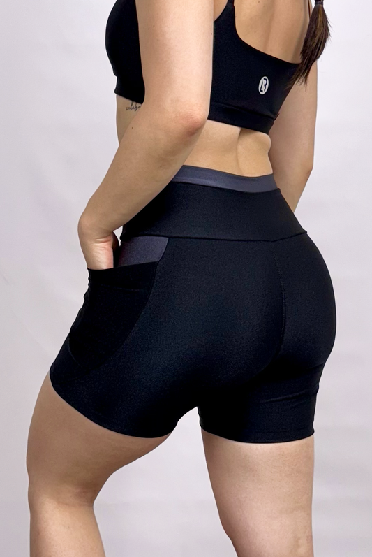 Short Cirrê com Bolso