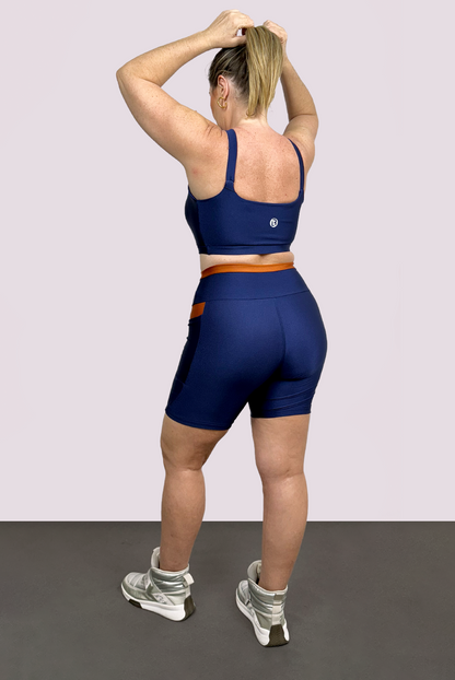 Short Cirrê com Bolso
