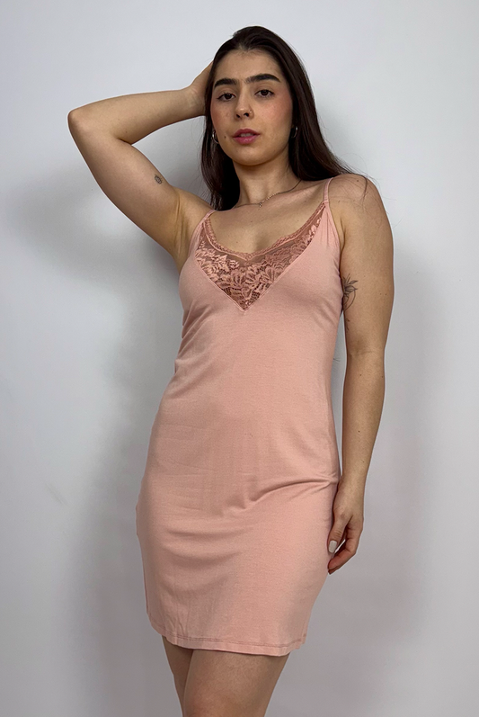 Camisola Malha com Renda