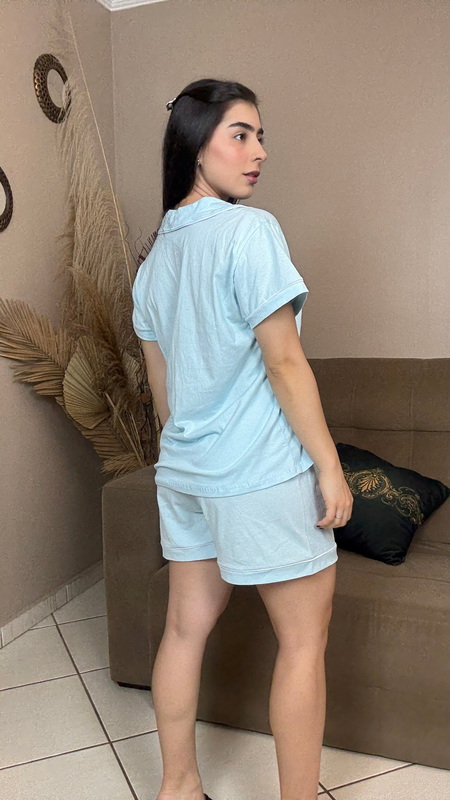 Pijama Americano 100% Algodão - R120