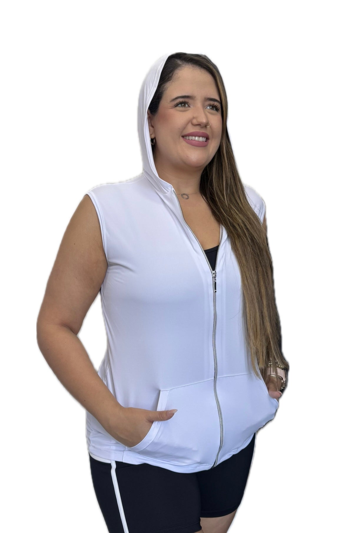 Colete com Capuz - R801