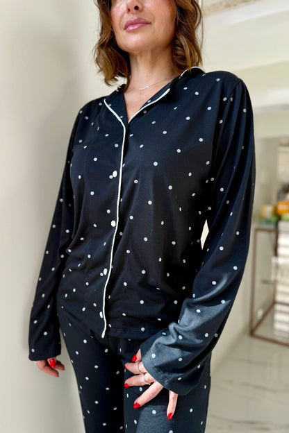 Pijama Americano Manga Comprida