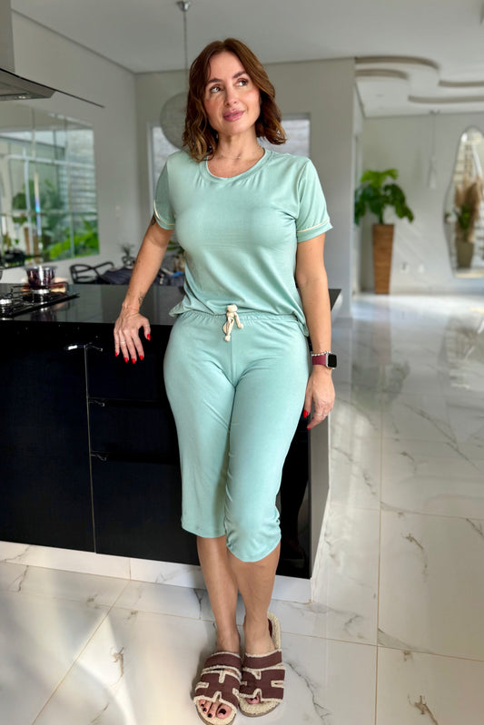 Pijama Corsário de Suede