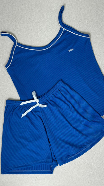 Pijama Malha Canelada Alcinha - R2192