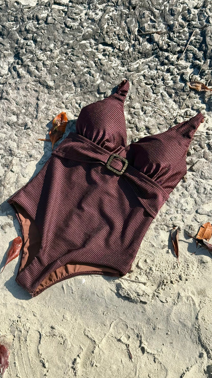 Maiô/body com Fivela - R249