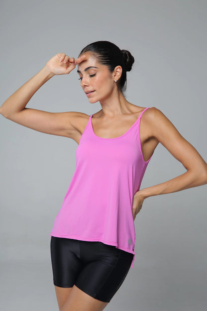 Blusa Beach Com Fenda Lateral